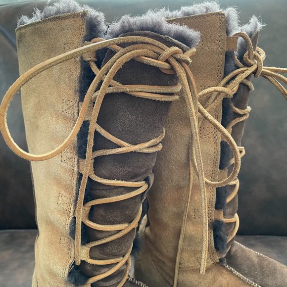 **HP** UGG Uptown Tall Lace-Up Boot - Oprah's Fav Things! - Picture 12 of 14
